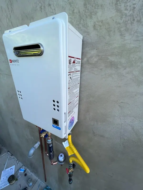 Tankless water heater installation for Bonnie Acres homes